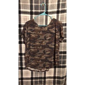 Loose Camouflage T-Shirt
